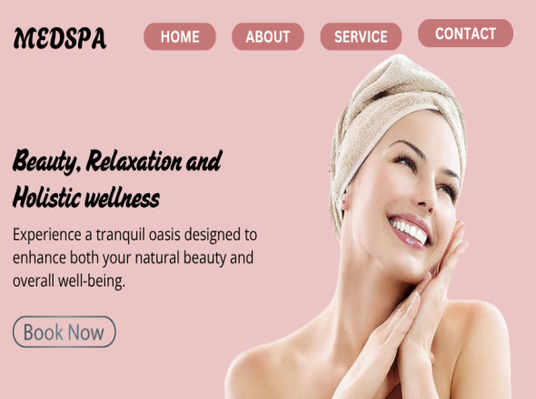 Web design for a company, SuperGlow